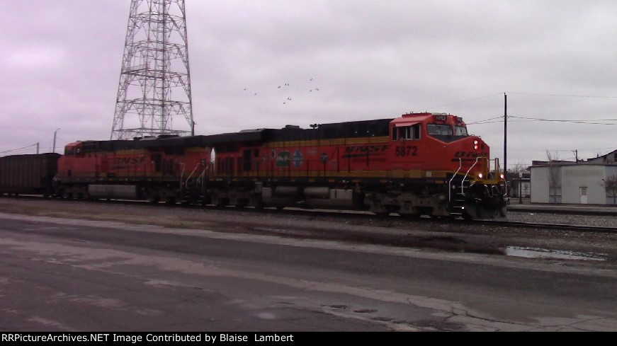 BNSF coal train